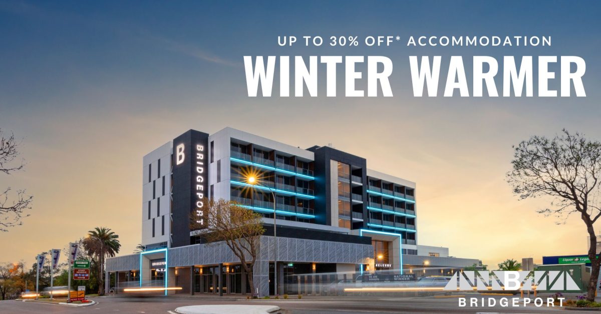 Winter warmer deal, up to 30% off, Bridgeport Hotel